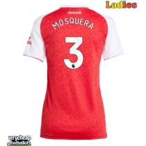 Arsenal Cristhian Mosquera #3 Replica Home Shirt Ladies 2025-26 Short Sleeve